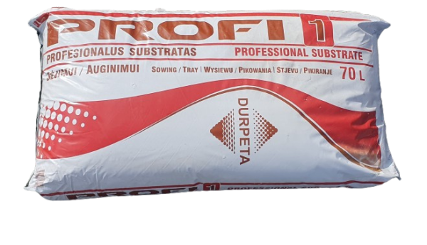 Pikiavimo durpių substratas DURPETA PROFI MIX1 1B, 70 l