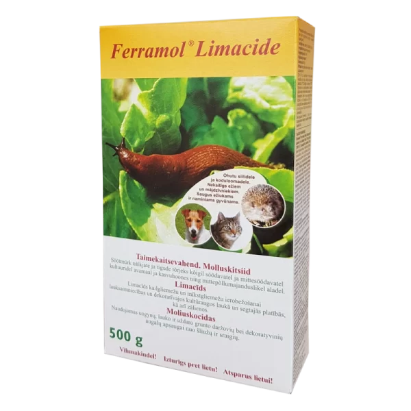 Ferramol Limacide, 500 g, moliuskocidas