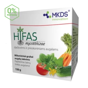 HIFAS - daržovėms ir prieskoniniams augalams, mikoriziniai grybai, 150 g