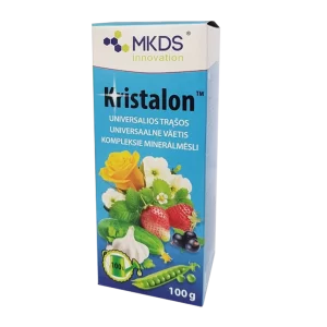 Kristalon, mėlynas – trąšos augimo metu: lapijos formavimui ir vystymuisi, 100 g