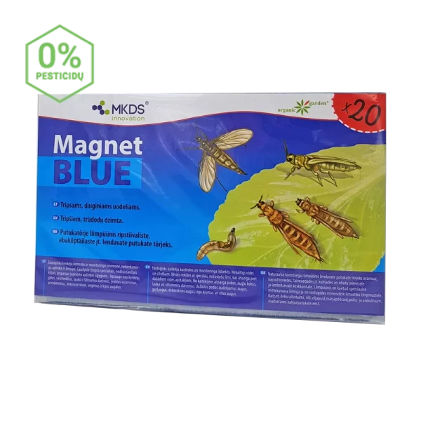 Magnet blue - tripsų, daiginių uodelių gaudyklės, 20 vnt